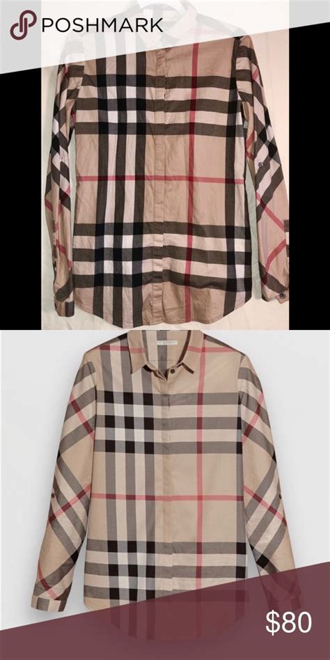 burberry buttons buy|burberry button up women's.